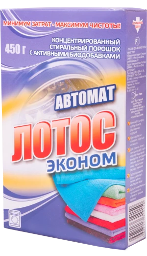 Порошок стиральный Лотос автомат 450 гр. Мою 053