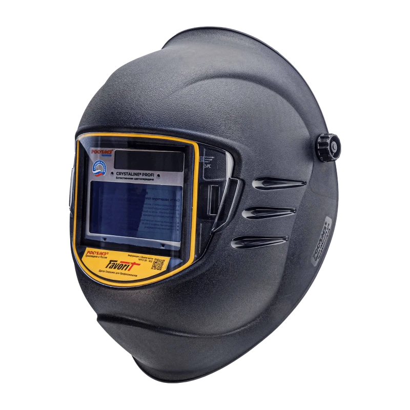 Маска сварщика РОСОМЗ™ НН12 CRYSTALINE PROFI FAVORIT (51265-2) Мас 033.51265-2