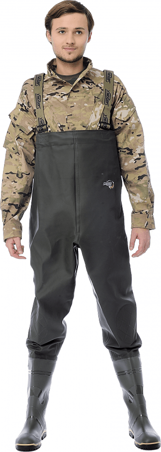 Полукомбинезон рыбацкий ПВХ (168-01/5-622-G02) Ком 004
