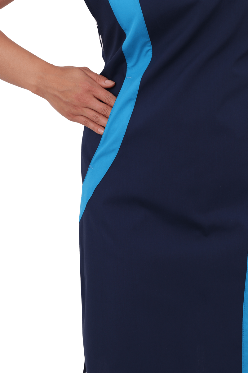 Униформа ВИНТАЖ, т/синий-голубой Кос 870