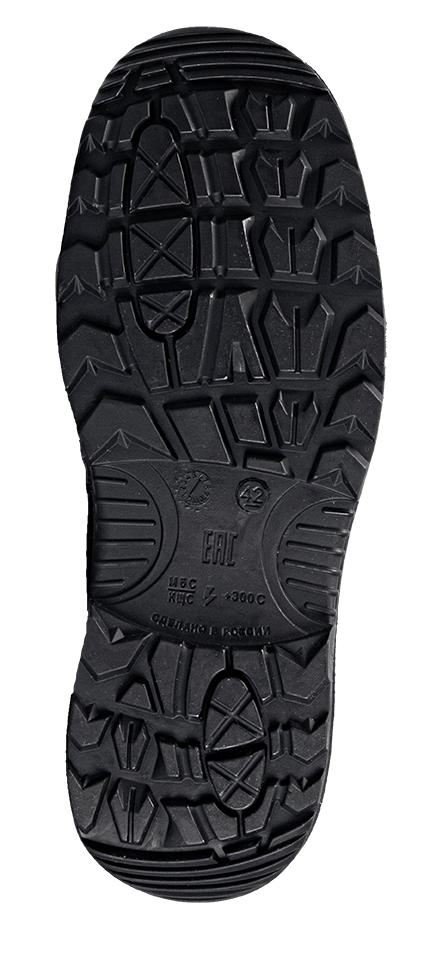 Сапоги TURBO с КП, хромовые ПУ/нитрил (Сап. 085)