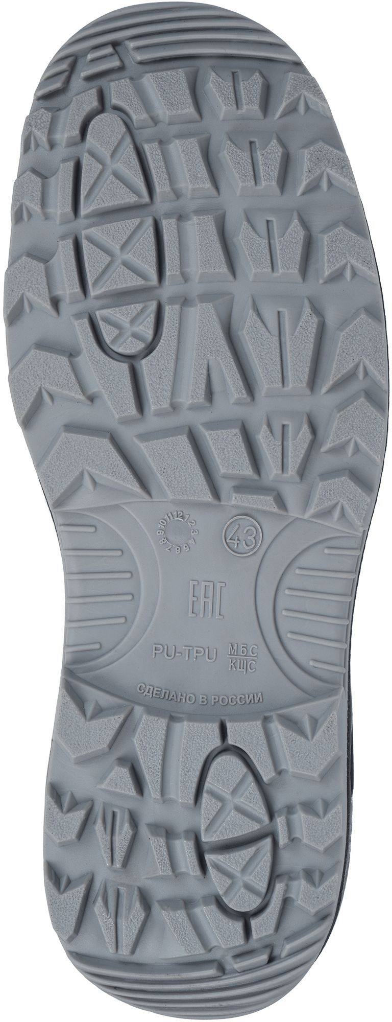 Ботинки СОЮЗНИК с МП иск. мех, кожаные ПУ/ТПУ, МБС