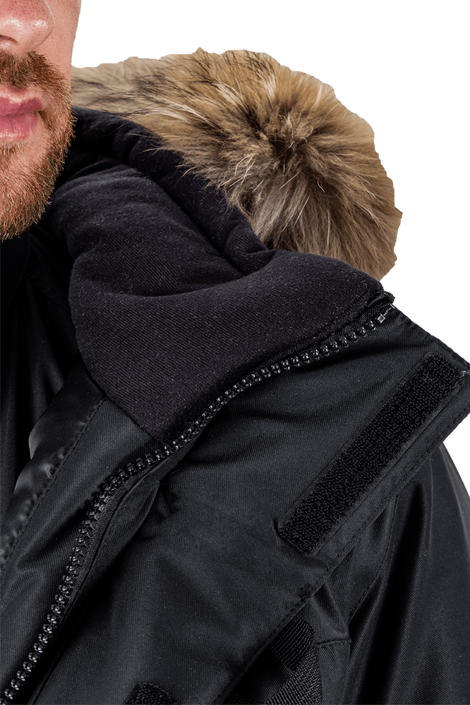 Куртка мужская iForm ORIGINAL от пониженных температур воздуха и ветра, механических воздействий и ОПЗ, черный