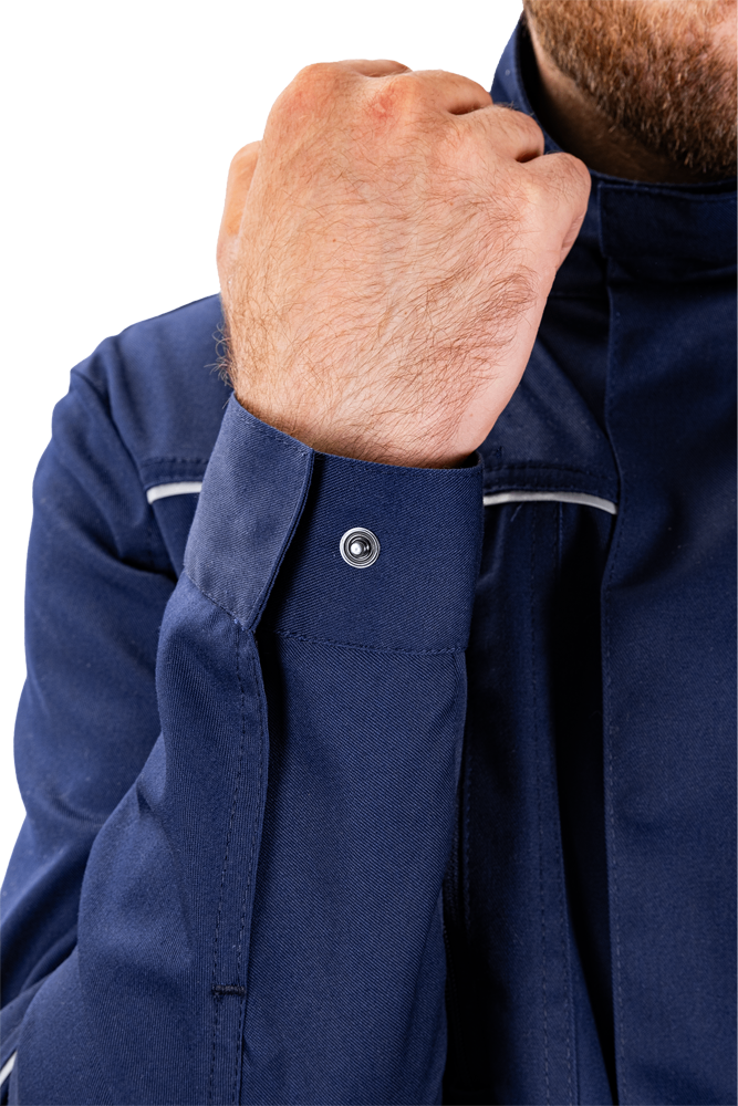 Костюм мужской ДЮРАБЛ от механических воздействий и ОПЗ (куртка, брюки), синий