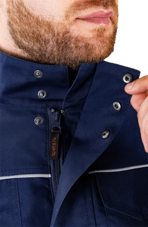 Костюм мужской ДЮРАБЛ от механических воздействий и ОПЗ (куртка, брюки), синий