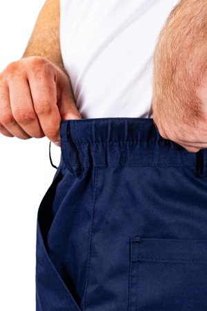 Костюм мужской ДЮРАБЛ от механических воздействий и ОПЗ (куртка, брюки), синий