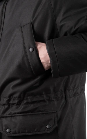 Куртка мужская ФОРПОСТ зимняя для защиты от пониженных температур механических воздействий и ОПЗ, черная