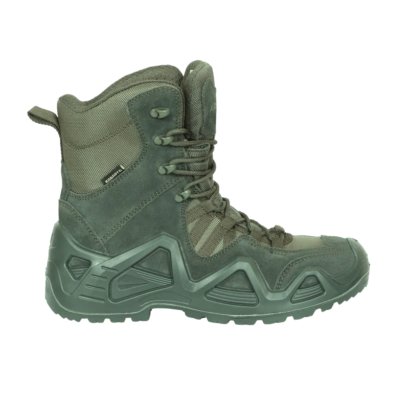 Ботинки КАБАРГА высокий берец, замша/оксфорд ПУ/нитрил Бот 235