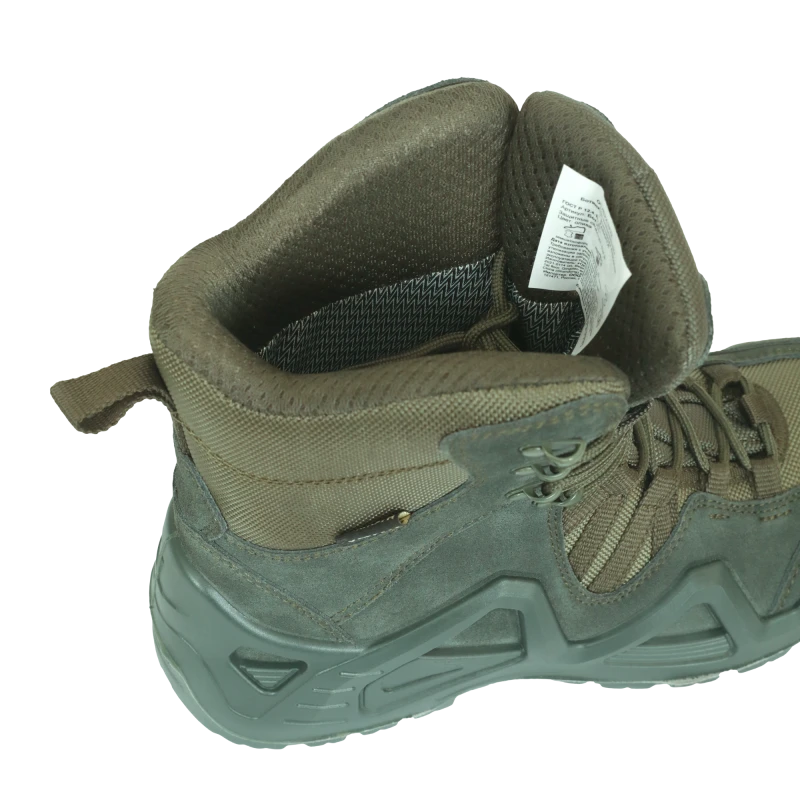 Ботинки КАБАРГА высокий берец, замша/оксфорд ПУ/нитрил Бот 235