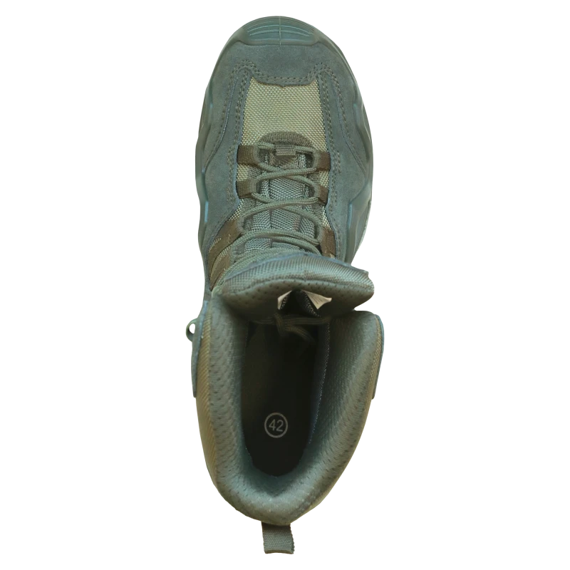 Ботинки КАБАРГА высокий берец, замша/оксфорд ПУ/нитрил Бот 235