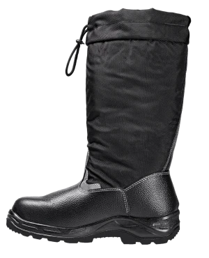 Сапоги TURBO "СЕВЕР" с КП (68КП/Мод.Сап 131), многослойный утеплитель, кожа/оксфорд, ПУ/нитрил