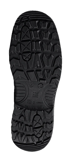 Сапоги TURBO высокие с КП и КС нат. мех, хромовые, ПУ/нитрил (м.60КПКСН)