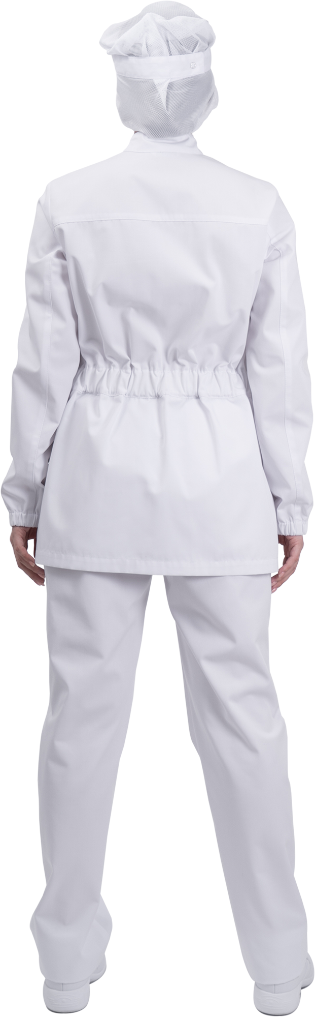 Куртка женская АПРЕЛИЯ ХАССП от механических воздействий и ОПЗ, белый