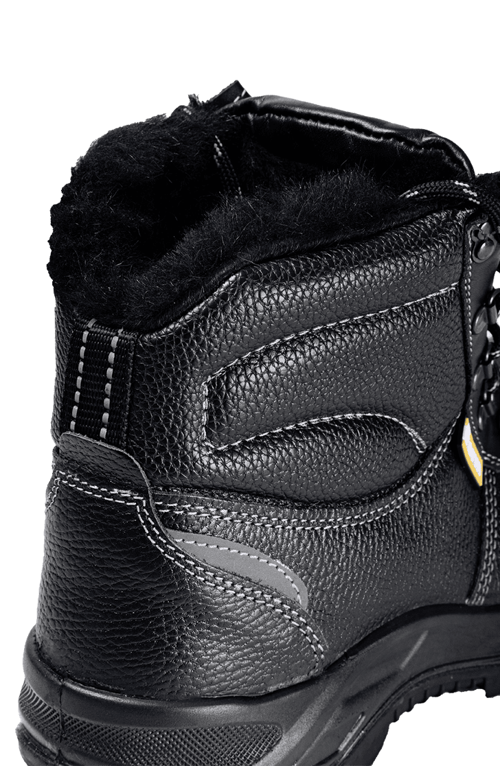 Ботинки TURBO с КП нат. мех, хромовые ПУ/нитрил (Бот. 120)