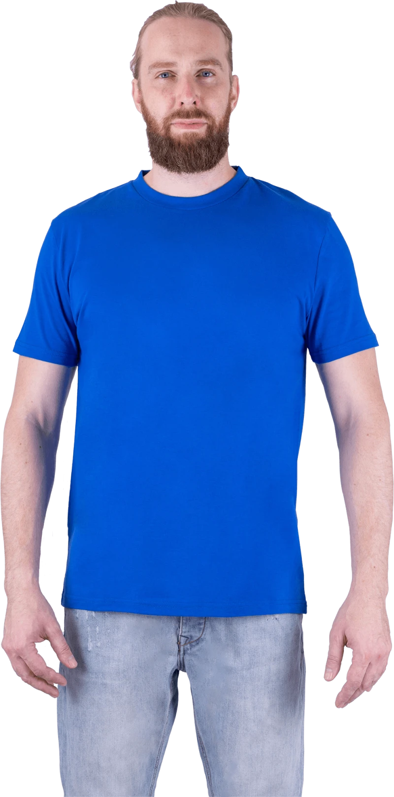 Футболка короткий рукав 160 г/м2, василек (электрик) Бел 006.03