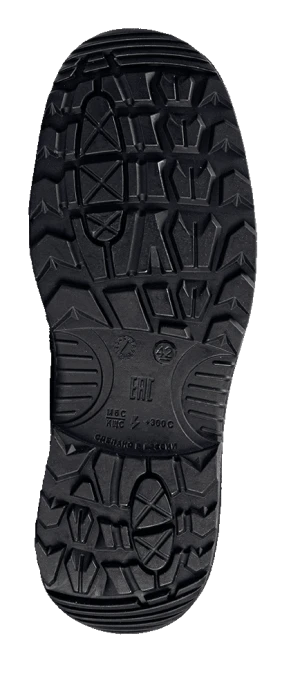 Ботинки TURBO с КП, хромовые ПУ/нитрил (Бот.113)