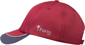 Бейсболка IFORM, красный-серый Шап 557