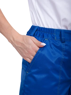 Костюм женский ПРЕМЬЕРА ЛЮКС от механических воздействий и ОПЗ (куртка, брюки), василёк Кос 579