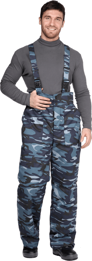 Костюм ГОРОД мужской от пониженных температур воздуха, механических воздействий и ОПЗ (куртка, брюки), цвет КМФ серый Кос 409